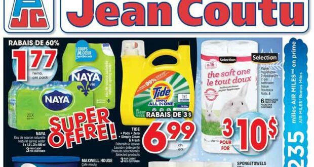 Circulaire Jean Coutu du 18 novembre au 24 novembre 2021