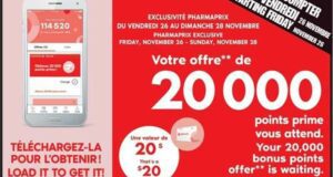 Circulaire Pharmaprix du 27 novembre au 3 decembre 2021