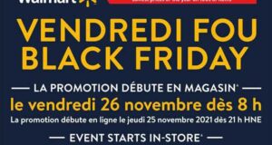 Circulaire Walmart du Vendredi Fou 2021