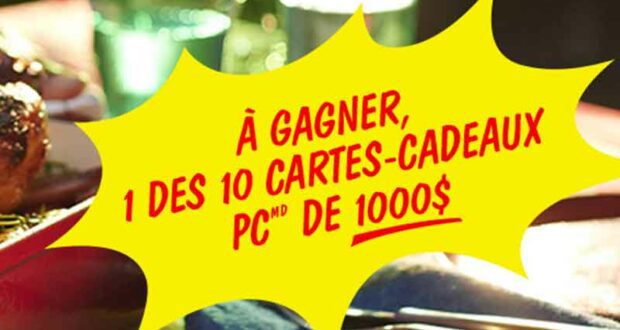 Gagnez 10 cartes-cadeaux Maxi de 1 000$ chacune