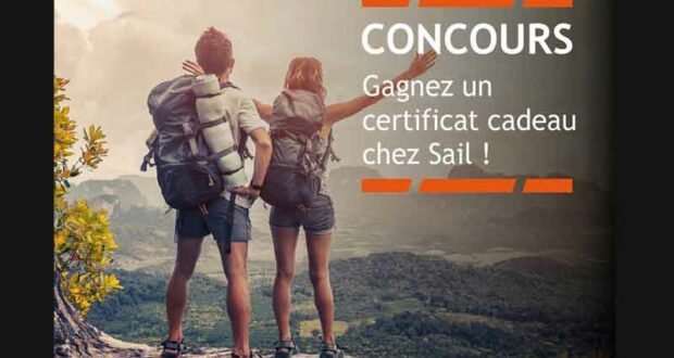 Gagnez 3 cartes-cadeaux SAIL de 500 $ chacune