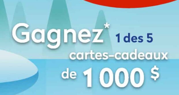 Gagnez 5 cartes-cadeaux Metro de 1000 $