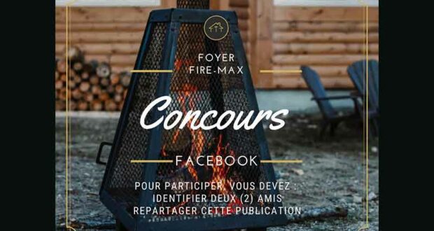 Gagnez Un superbe foyer Fire-Max BelleFlamme