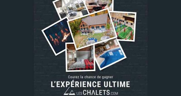 Gagnez Un weekend au chalet Ouaté pour 12 personnes (Valeur 4380 $)