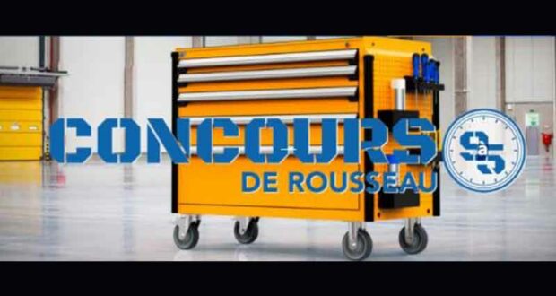 Gagnez un coffre à outils ROUSSEAU (Valeur de 3000 $)