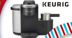 Gagnez une cafetière et une machine à latte et cappuccino de Keurig