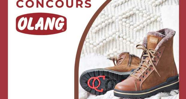 Gagnez une paire de bottes à crampons rabattables Olang