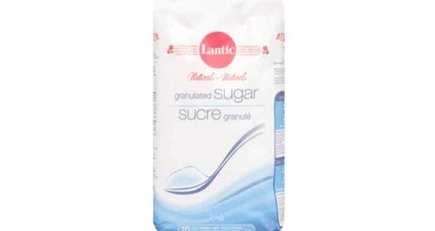 Sucre granulé Lantic 2kg à 1.67$ au lieu de 3.29$