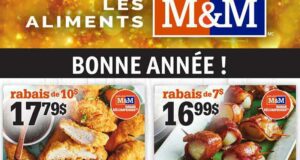 Circulaire Les Aliments M & M du 30 décembre 2021 au 5 janvier 2022