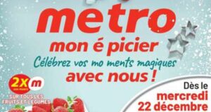 Circulaire Metro du 23 décembre au 29 décembre 2021