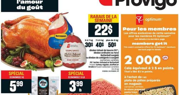 Circulaire Provigo du 16 décembre au 22 décembre 2021