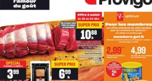 Circulaire Provigo du 22 décembre au 26 décembre 2021