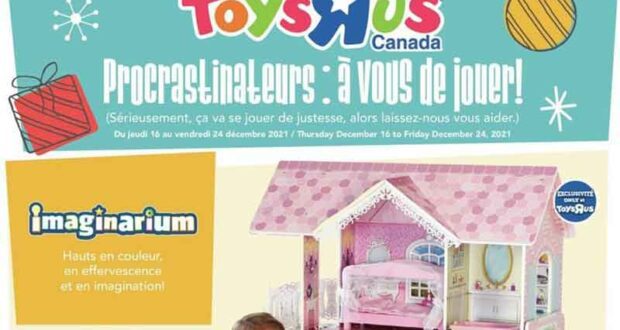 Circulaire Toys R Us du 16 décembre au 24 décembre 2021