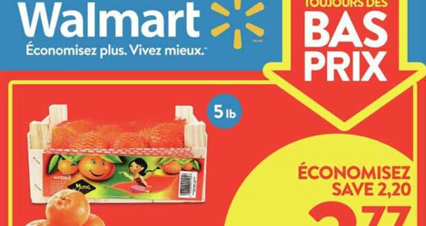 Circulaire Walmart du 30 décembre 2021 au 5 janvier 2022