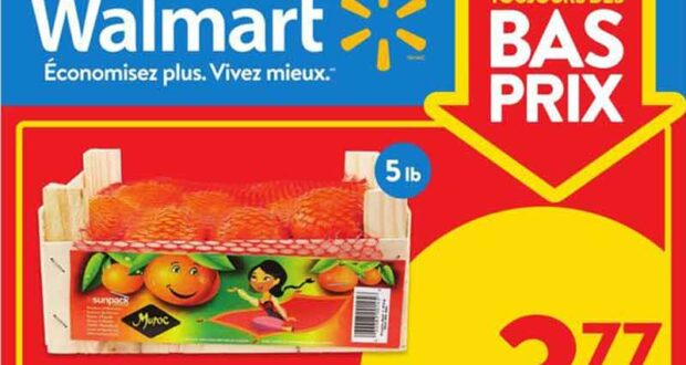 Circulaire Walmart du 9 décembre au 15 décembre 2021