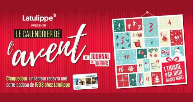 Gagnez 3600 $ en cartes cadeaux Latulippe