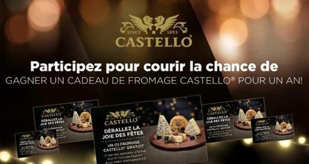 Gagnez du fromage Castello pour un an