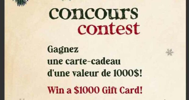 Gagnez une carte-cadeau Dans un Jardin de 1000 $