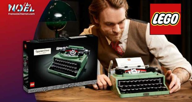 Gagnez une machine à écrire de Lego