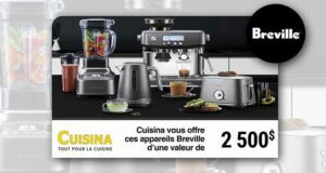 Gagnez une sélection de produits Breville (Valeur de 2500 $)