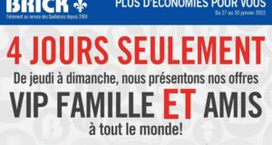 Circulaire Brick du 27 janvier au 10 février 2022