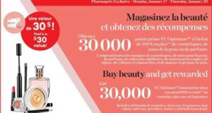 Circulaire Pharmaprix du 15 janvier au 20 janvier 2022