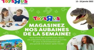 Circulaire Toys R Us du 13 janvier au 19 janvier 2022