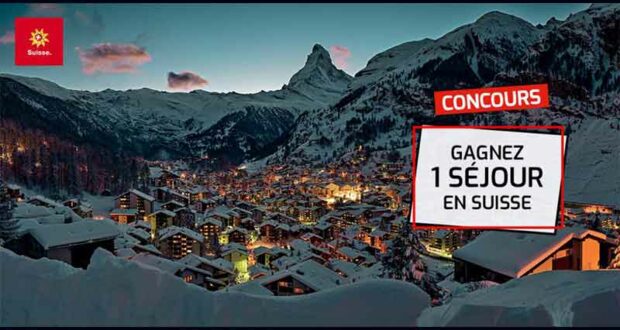 Gagnez 1 magnifique séjour en Suisse