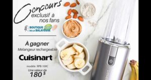 Gagnez un mélangeur rechargeable Cuisinart de 180 $