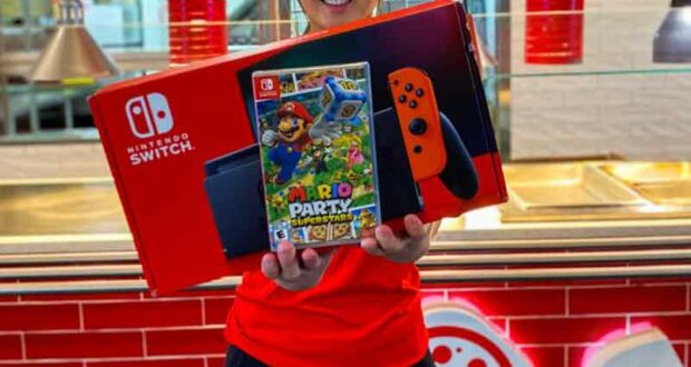 Gagnez une Nintendo Switch et le jeu Mario Party