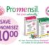 Économisez 10 $ sur l'achat de tout produit Promensil