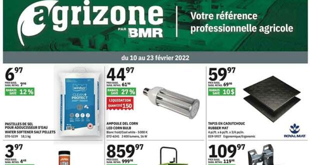 Circulaire BMR du 10 février au 23 février 2022