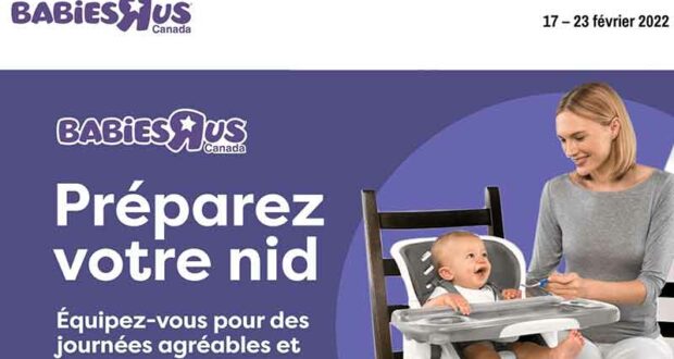 Circulaire Babies R Us du 17 février au 23 février 2022