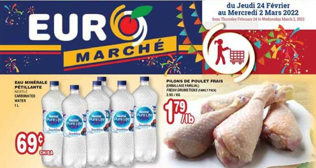 Circulaire Euromarché du 24 février au 2 mars 2022