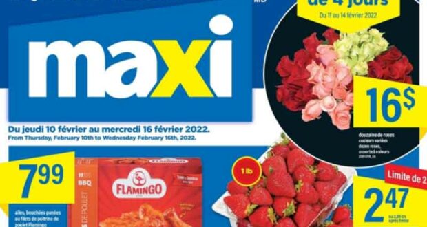Circulaire Maxi du 10 février au 16 février 2022