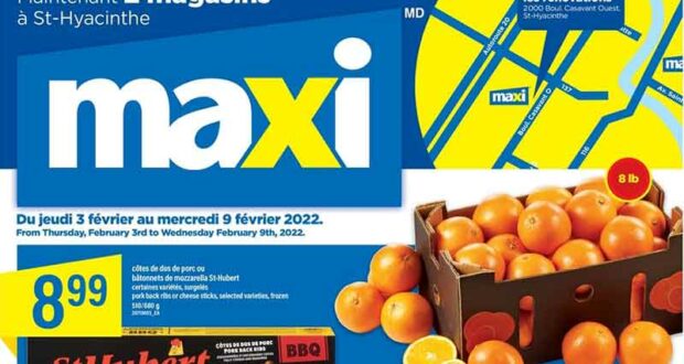 Circulaire Maxi du 3 février au 9 février 2022
