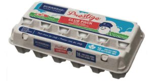 Emballage de 18 oeufs gros calibre à 2.97$