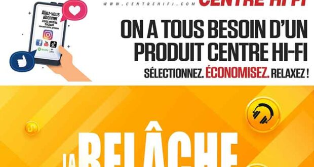 Circulaire Centre HI-FI du 18 mars au 24 mars 2022