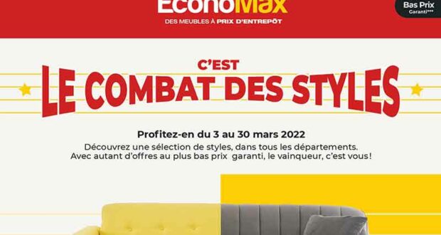 Circulaire EconoMax du 3 mars au 30 mars 2022