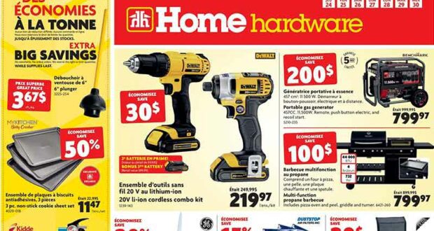 Circulaire Home Hardware du 24 mars au 30 mars 2022