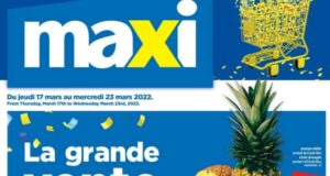 Circulaire Maxi du 17 mars au 23 mars 2022