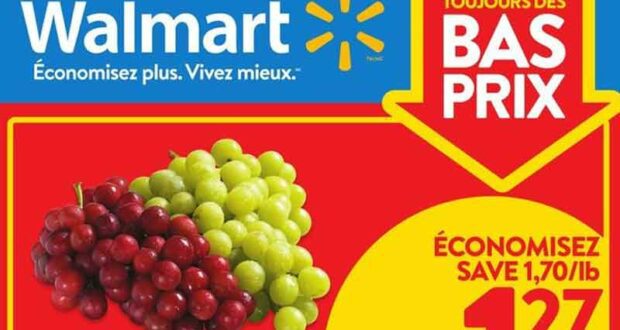 Circulaire Walmart du 10 mars au 16 mars 2022