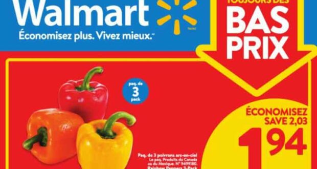 Circulaire Walmart du 3 mars au 9 mars 2022