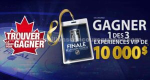 Gagnez 3 expériences VIP de 10 000 $ chacune