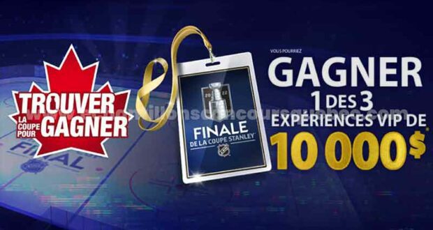 Gagnez 3 expériences VIP de 10 000 $ chacune