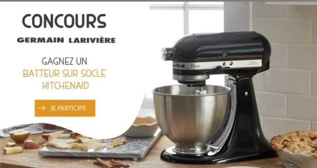 Gagnez un batteur sur socle KitchenAid (Valeur de 450 $)