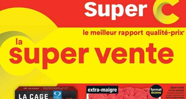 Circulaire Super C du 28 avril au 4 mai 2022