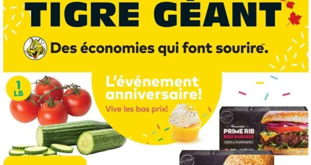 Circulaire Tigre Géant du 20 avril au 26 avril 2022