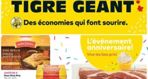 Circulaire Tigre Géant du 27 avril au 3 mai 2022