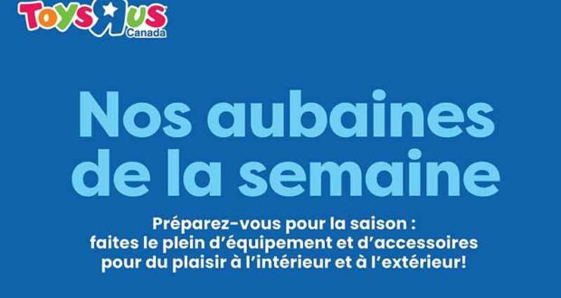 Circulaire Toys R Us du 21 avril au 4 mai 2022